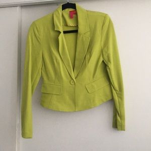 Forever 21 green blazer